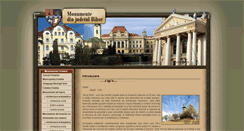 Desktop Screenshot of monumentebihor.ro